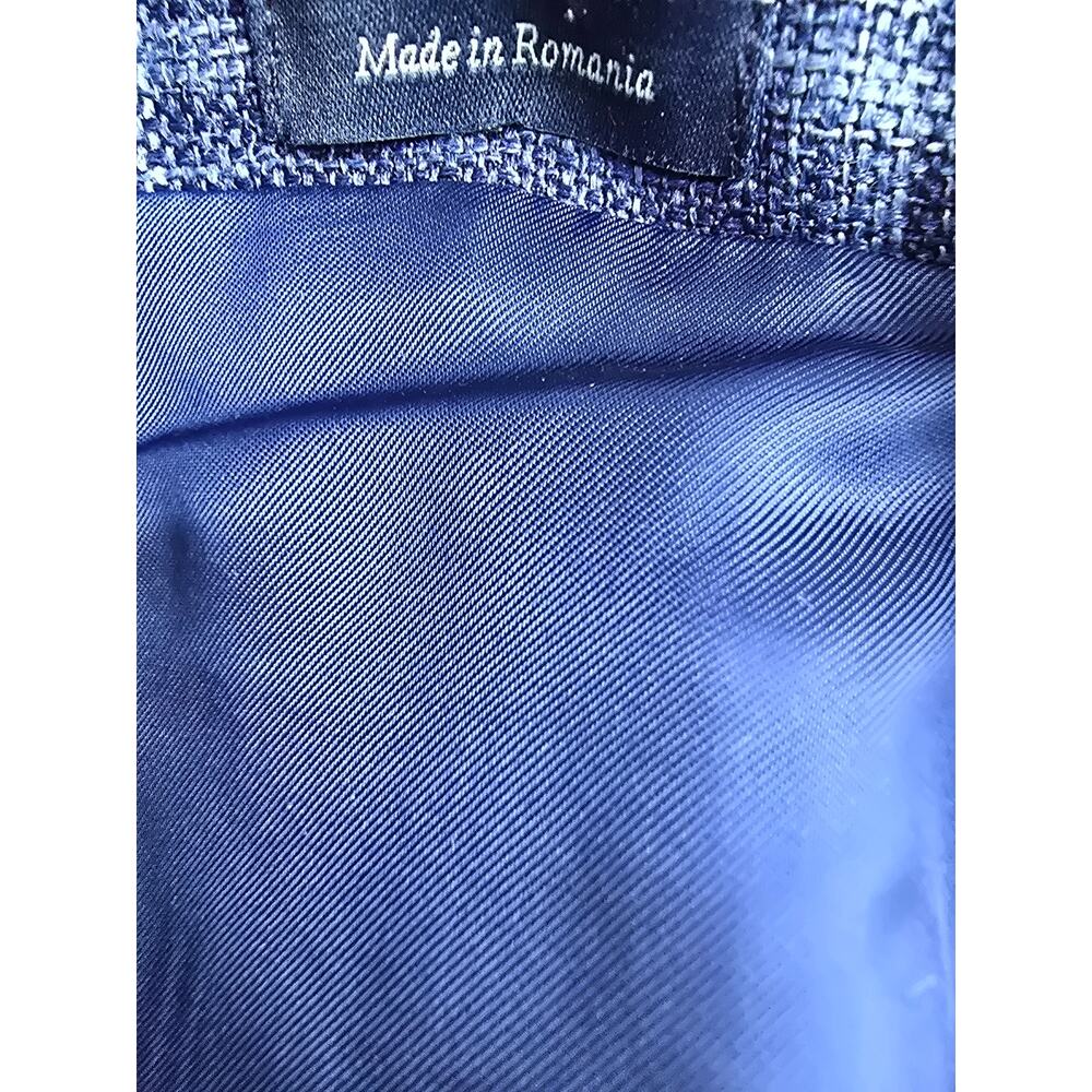 Peter Millar Collection Wool Silk Linen Sport Coat Blazer 40R Unlined Windowpane - Picture 4 of 14